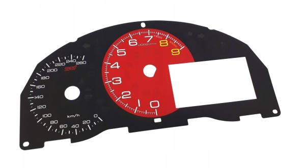Moman 0089688089750 Subaru BRZ `17+ Циферблати приладів KMH Індивідуальні годинники