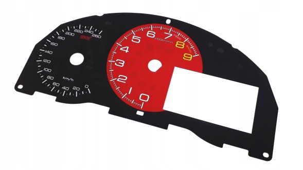 Moman 0089688089750 Subaru BRZ `17+ Циферблати приладів KMH Індивідуальні годинники