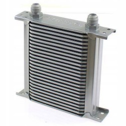 CHINA CN-OC-126 Охолоджувач масляний turboworks slim line 25-рядний 140х195х50 an8 silver tunin