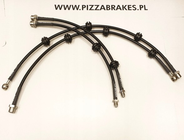 Pizza Brakes Przewody w oplocie MASERATI QUATTROPORTE V 4.2 Провід в обплетенні MASERATI QUATTROPORTE V 4.2