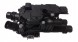 Peugeot OE OBUDOWA TERMOSTATU TERMOSTAT 1.6 BHDI PEUGEOT EXPERT III 3 17r 9803549480 Термостат Citroen Peugeot Opel Fiat 1.6 синій HDi 9850364680 9803549480 OE