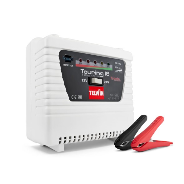 Telwin 8004897983813 Випрямляч 12V/24V Telwin TOURING 18 для акумуляторів Джерело зарядки