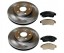 DKM ALL3272B Диски гальмівні колодки TOYOTA RAV 4 I 2.0 1994-2000 ПЕРЕДНІ КОМПЛЕКТ 302мм x 18мм