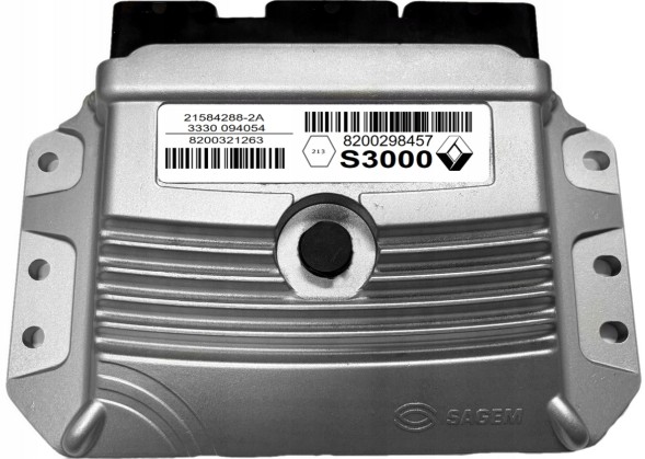 Sagem KOMPUTER ECU RENAULT 1.6 8200321263 8200298457 21584288-2A S3000 VIRGIN REAYD TO USE КОМП'ЮТЕР ECU RENAULT 1.6 8200321263 8200298457 21584288-2A S3000 VIRGIN