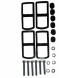 5K Parts 5K01045B РЕЙЛІНИ Volkswagen CADDY короткі з 2003 по 2020 ЧОРНІ