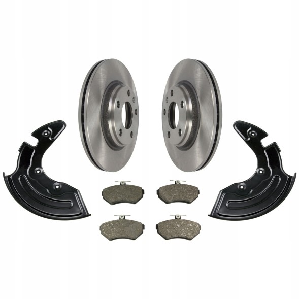 ME Premium 2x C3W016ABE + 220 186 + 610210 + 610211 НАКЛАДКИ НА ДИСКИ КОЛОДКИ ПЕРЕДНІ AUDI A4 B5 VW PASSAT B5