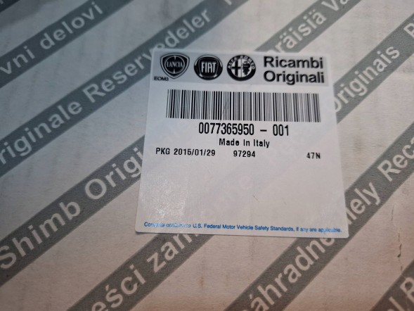 Lancia OE ПІДСИЛЮВАЧ ГАЛЬМ (СЕРВО) 77365950 LANCIA YPSILON 312 / TK 15- FIAT OE ОРИГІНАЛ