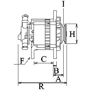 F032113956 HC CARGO Генератор
