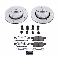 CHINA K595136 Диски + колодки powerstop k595136 jeep grand cherokee передні 330мм