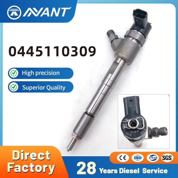 NANT Diesel Fuel Injector Engine Assembly Injection Valves with Strict Pre-Shipment Testing 0445110309