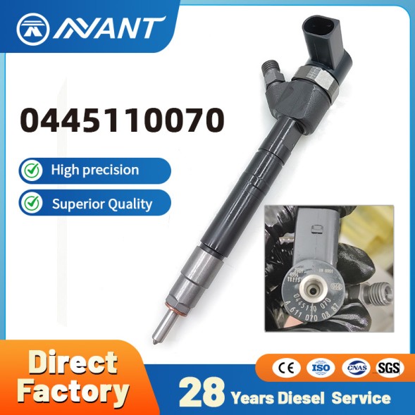 NANT Diesel Fuel Injector Engine Assembly Injection Valves with Strict Pre-Shipment Testing 0445110070/F00VC01020