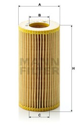 HU 719 8X MANN FILTER Фільтр оливи