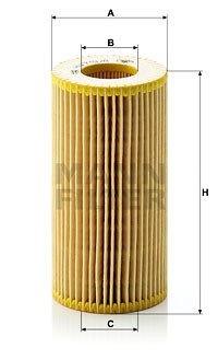 HU 719 8X MANN FILTER Фільтр оливи