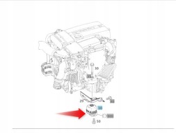 Mercedes-Benz OE ПОДУШКА ДВИГУНА MERCEDES C 63 AMG W204 MERCEDES OE A204240511764