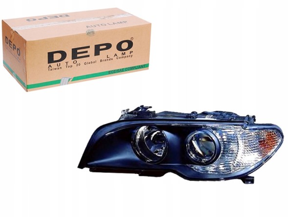 Abakus 444-1135L-LDM2C Лівий фара bmw e46 coupe cabrio lift