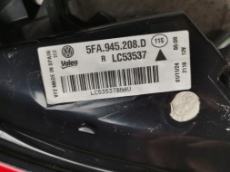 Volkswagen OE 5FA945208D, BW538749L Задня фара Cupra Leon 5FA945208D Нова оригінальна