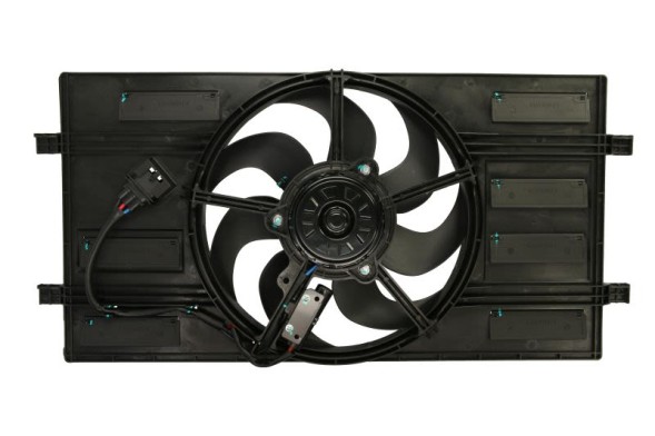 Китай 1185734932 Вентилятор радіатора (з корпусом) підходить: SEAT IBIZA V, SKODA FABIA IV, V