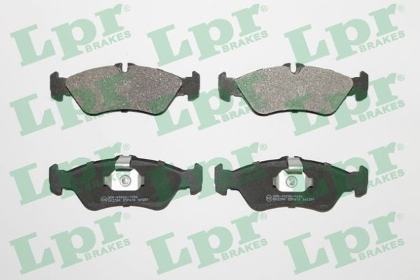 05P610 LPR Комплект гальмівних колодок з 4 шт дисків