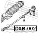 DAB 002 FEBEST САЙЛЕНТБЛОК РУЛЬОВОЇ ТЯГИ