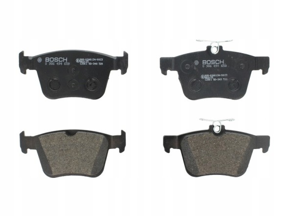 CHINA 0 986 494 659 + 0 986 479 303 VW GOLF VIII (CD1, CG5) Накладки + диски задні bosch vw golf viii 8 310мм