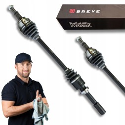 BRV  Піввісь права renault laguna ii 1.8 16v 2.0 16v мануальна нова