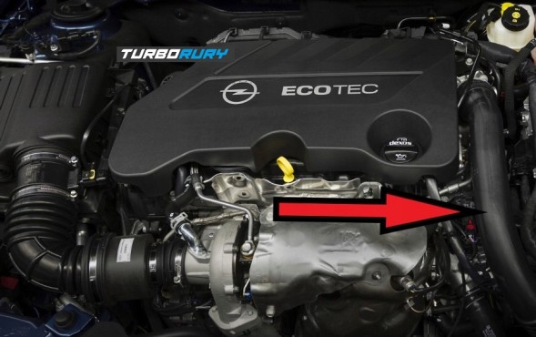 Turborury 2506700003436 Шланг інтеркулера турботрубки opel insignia 2.0 cdti 1302288