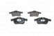 Bosch 0 986 424 707 + 0 986 478 883 OPEL ASTRA H (A04) bez 1.9 CDTI Накладки + гальмівні диски передні bosch opel astra h 3 iii 5 гвинтів