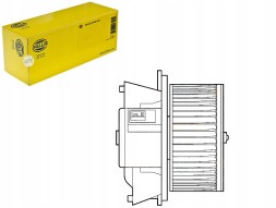 Hella 1007336814 HEL Hel8ew 351 039-321 вентилятор повітродувки hella 46723 + помічник водія #33