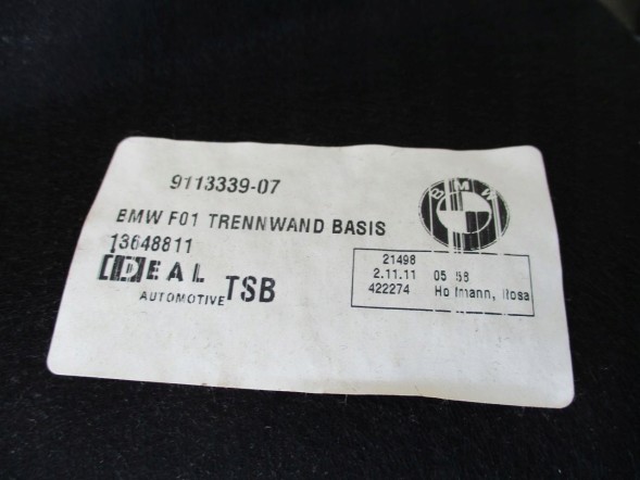BMW OE 911334221 911333907 БОКОВІ БАГАЖНИКА BMW 7 F01 КОМПЛЕКТ