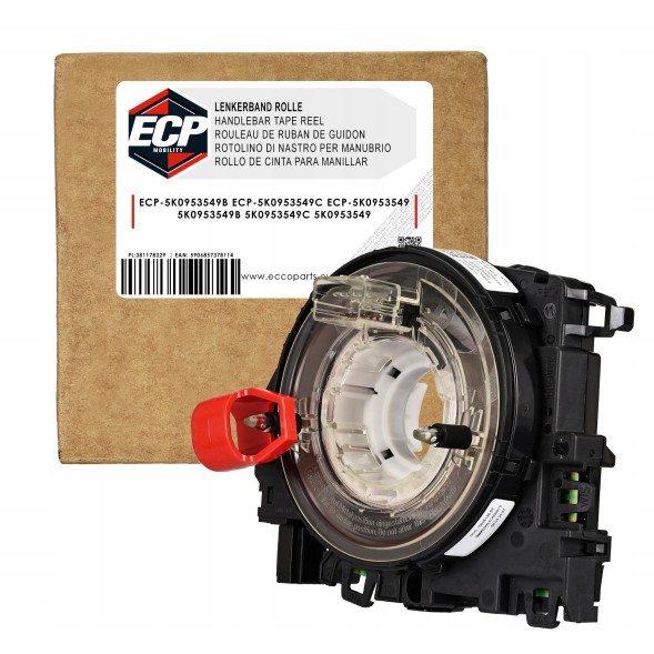 ECP MOBILITY 5K0 953 549 B| 5K0 953 549 C| 5K0 953 549 5K0953549B 5K0953549C ШЛЕЙФ ПОВОРОТІВ КЕРМА VW GOLF V OCTAVIA SUPERB