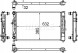 Mahle CR 647 000S Охолоджувач води cr 647 000s mahle audi a4 b5 (8d2)