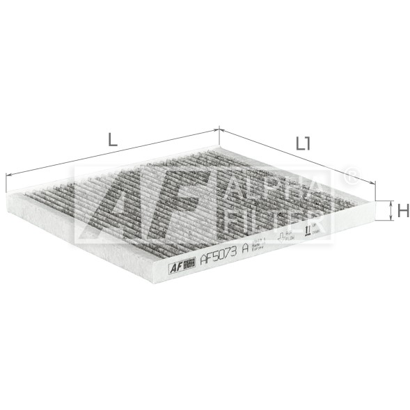 AF5073a ALPHA FILTER Фільтр салону