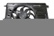 Abakus 017-014-0007 Ford mondeo iv, s-max, galaxy 2.0tdci вентилятор радіатора
