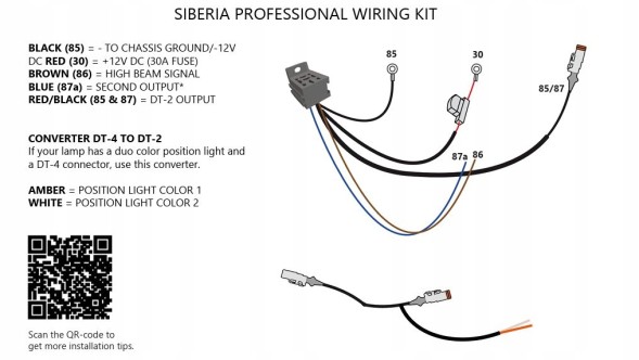Strands 5270477 НАБІР КАБЕЛІВ STRANDS LED BAR HALOGEN 1x DT PRO KIT 270477
