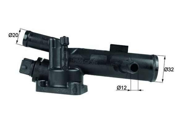 TI 39 89 MAHLE ORIGINAL Термостат