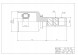 CHINA IN-FU-02 Subaru legacy outback 03-09 внутрішній список hdk