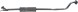Bosal 287-347 Глушник bosal 287347 suzuki splash 1.2 07 287-347 боса bosal