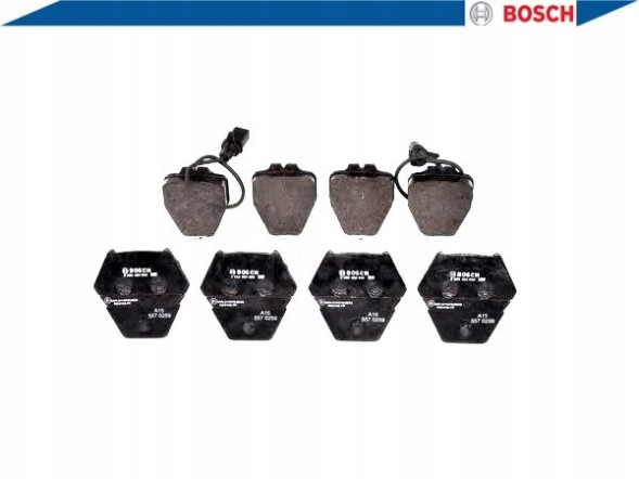 Bosch PRO/0 986 424 690 BOS Гальмівні колодки vw фронт а6 (8шт) bosch + помічник зіткнення #34