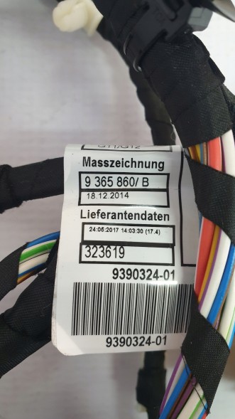 BMW OE 61 12 9 365 860 Жгут кабелів сидіння BMW G11 G12 9365860