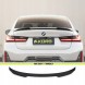 Китай KR0132013 Спойлер для BMW 3 Серії G20 M3 G80 Власний Дизайн Чорний Сапфір KORE