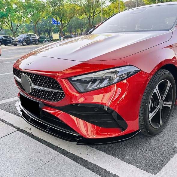 Proteile ASWMB213 СПОЙЛЕР БАМПЕРА ПЕРЕДНІЙ СПЛІТТЕР MERCEDES W177 A-CLASS ЛІФТ 22- AMG LINE