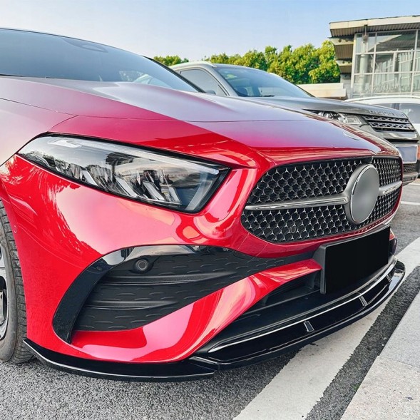 Proteile ASWMB213 СПОЙЛЕР БАМПЕРА ПЕРЕДНІЙ СПЛІТТЕР MERCEDES W177 A-CLASS ЛІФТ 22- AMG LINE