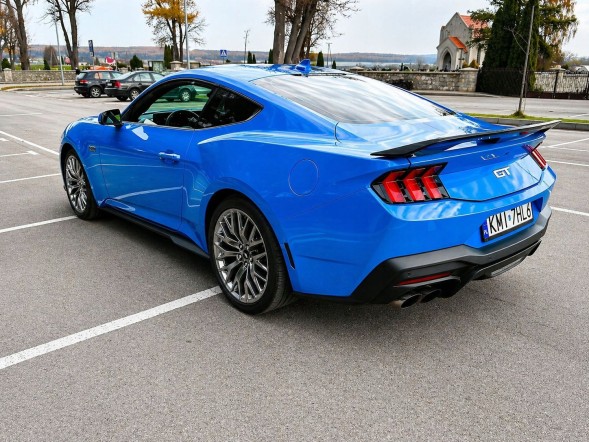 Китай JGD-MU24-RSGT500GB Спойлер задньої кришки – стиль GT500 – чорний глянець для FORD MUSTANG 2024-2026
