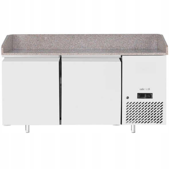 Китай WEW-SC-HP-1030802 Холодильний стіл ARKTIC 2-дверний Гранітна стільниця 250л 250Вт Гастрономія CE