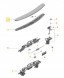 Porsche OE OE PORSCHE СПОЙЛЕР ВЕРХНЯ ҐРУНТОВАНА ЧАСТИНА PORSCHE CAYMAN 981 98150424103