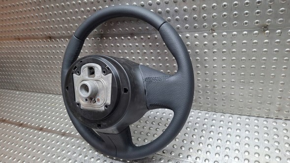 Fiat OE S26340794 ШКІРЯНЕ КЕРМО ЧОРНЕ 71753450 FIAT 500 2007-