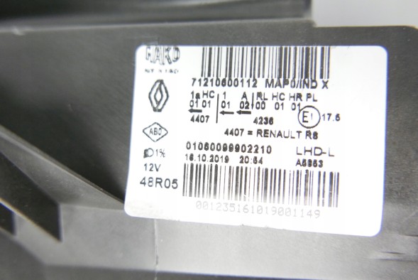 MAGNETI MARELLI 712106001120 Magneti marelli lpr692 фара renault clio iv