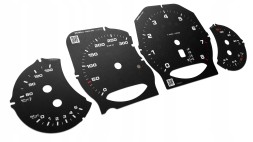 Moman 0089688092309 Porsche Panamera 970 циферблати лічильника заміна годинників mph км/год кілометрові