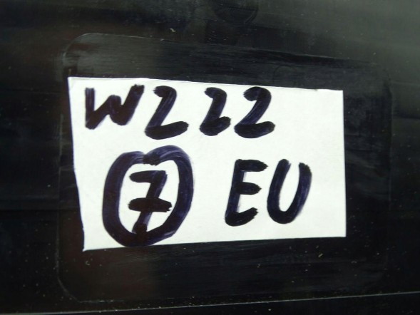 Mercedes-Benz OE A2229009513 GBI_BMW 7 EU MERCEDES S-KLASA W222 13-20 HEAD UP DISPLAY HUD ЄВРОПА ОРИГІНАЛ
