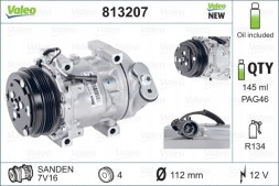 Valeo 813207 Компресор кондиціонера valeo 813207